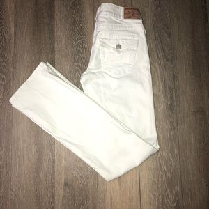 Woman True Religion Jean Billy size 30 color wht